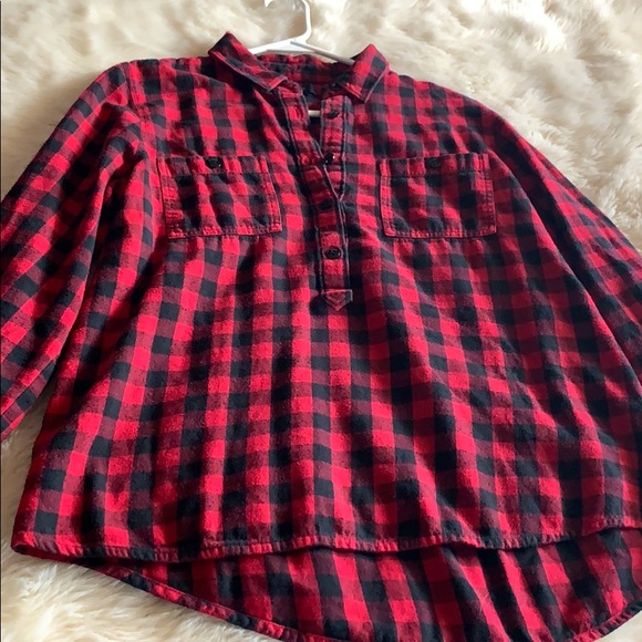 Madewell Red Buffalo Plaid - Picture 5 of 9